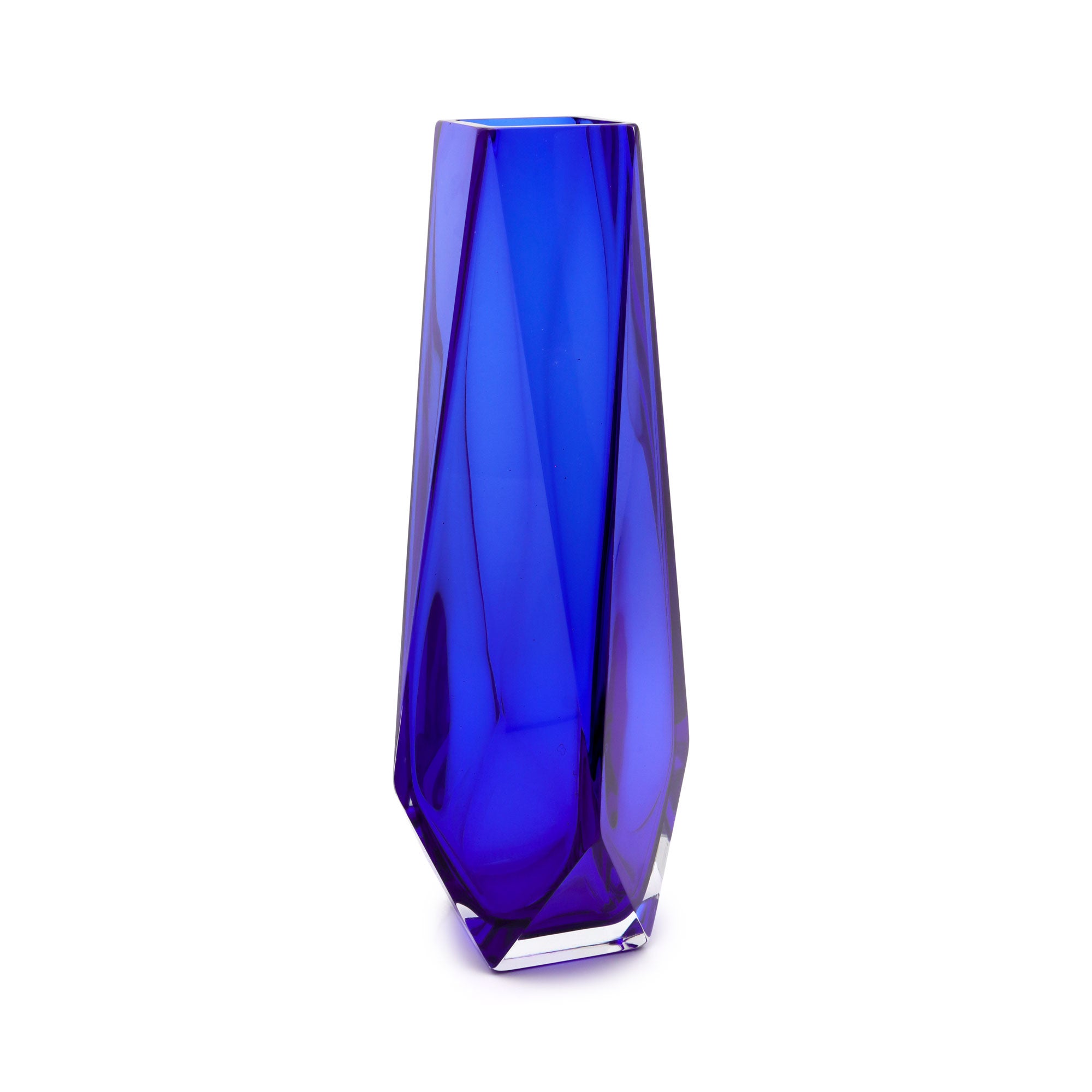 Vase « Goccia » de style Mid-Century Modern par Mandruzzato, verre de Murano, 40 cm
