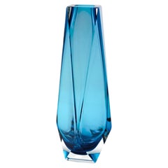 Mid-Century Modern "Goccia" Vase by Mandruzzato, Murano Glass, 40 cm