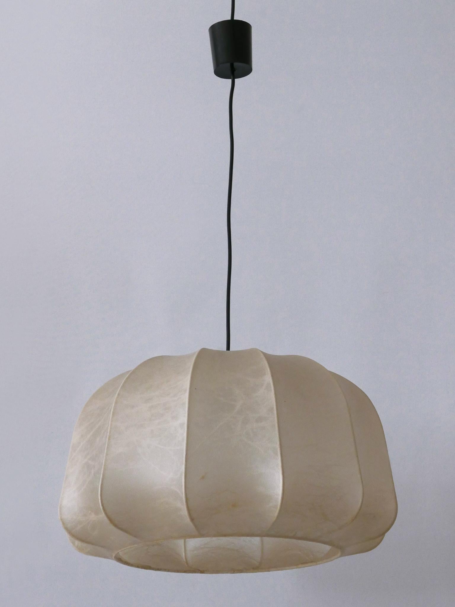 Lampe pendante ou suspension Cocoon Goldkant Modernity Allemagne 1960s en vente 2