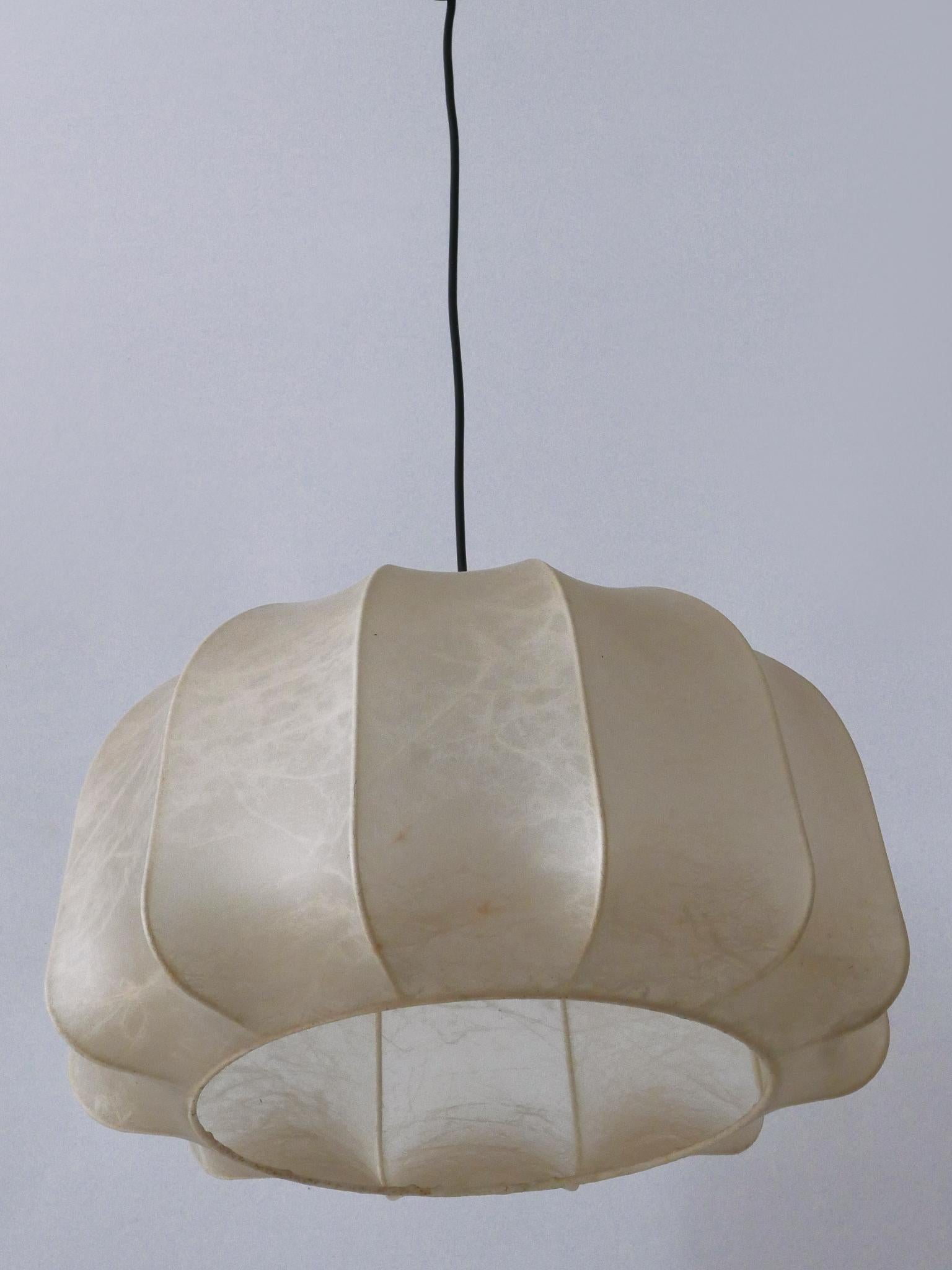 Lampe pendante ou suspension Cocoon Goldkant Modernity Allemagne 1960s en vente 6