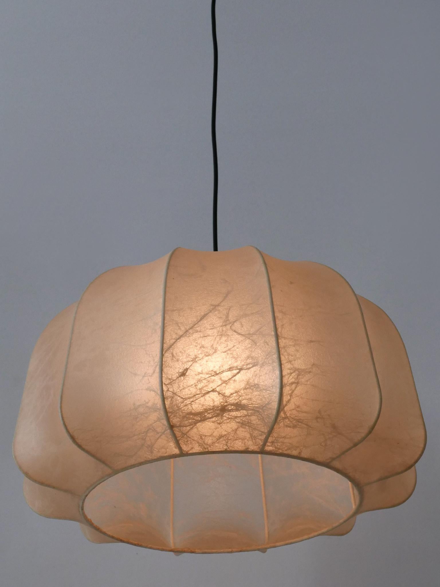 Lampe pendante ou suspension Cocoon Goldkant Modernity Allemagne 1960s en vente 7