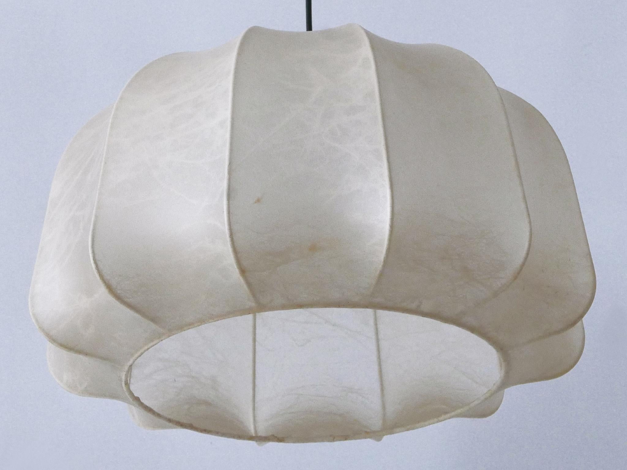 Lampe pendante ou suspension Cocoon Goldkant Modernity Allemagne 1960s en vente 8