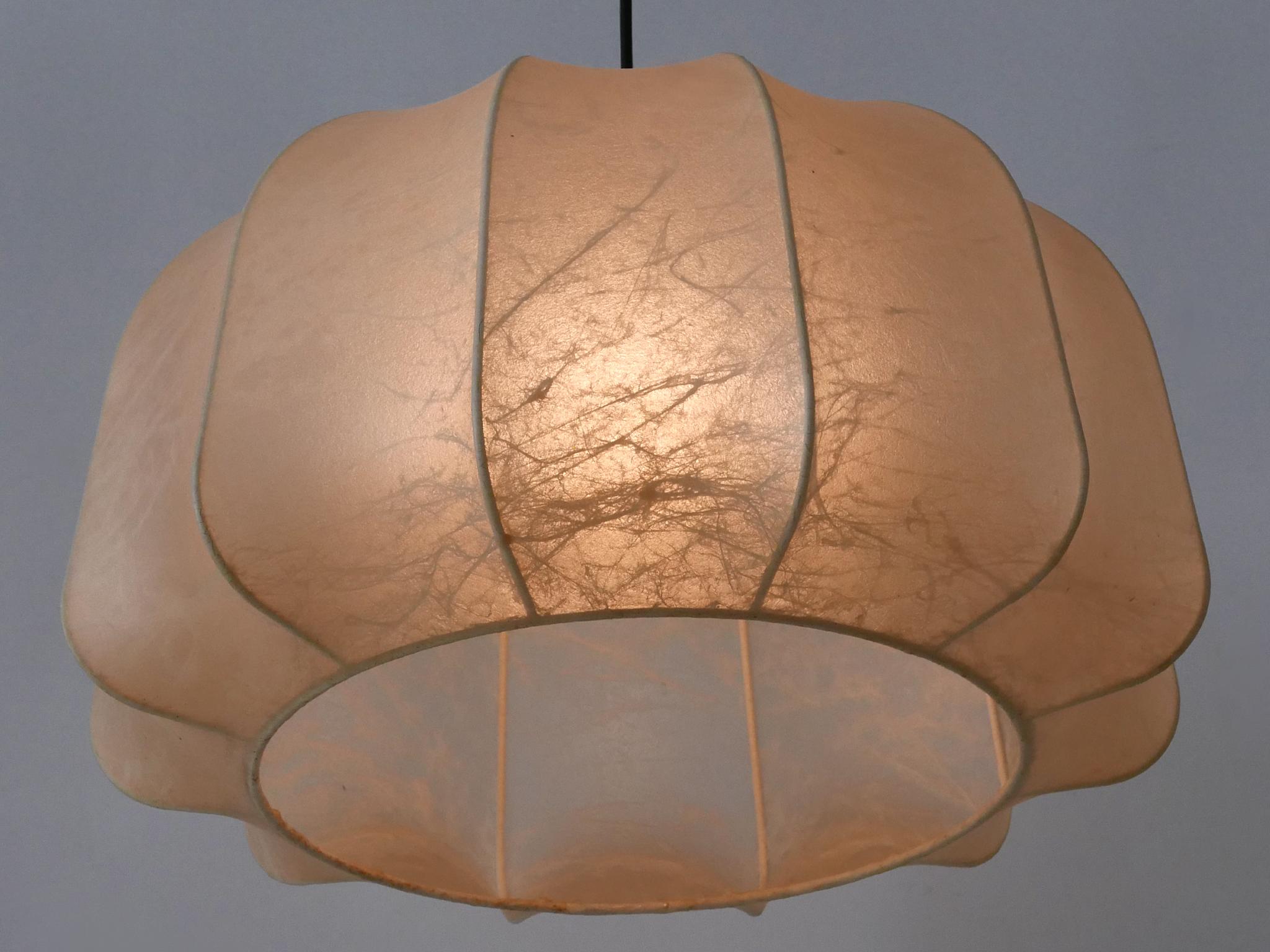Lampe pendante ou suspension Cocoon Goldkant Modernity Allemagne 1960s en vente 9