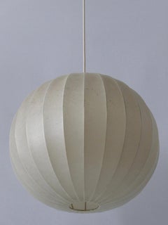 Lampada a sospensione o lampada a sospensione Goldkant Cocoon di metà secolo, Germania, anni '60