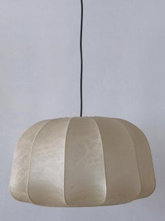 Lampada a sospensione o lampada a sospensione Goldkant Cocoon di metà secolo, Germania, anni '60