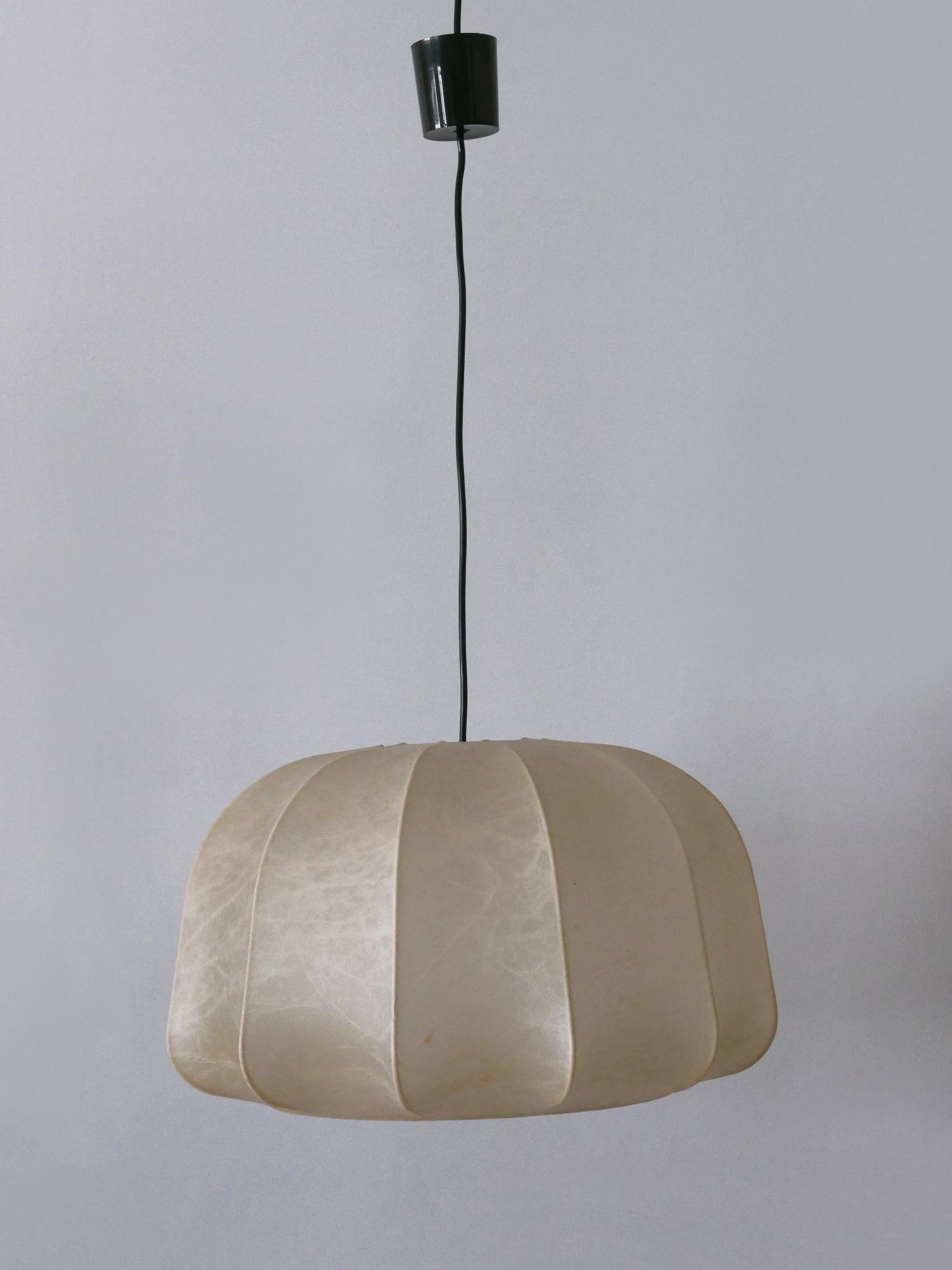 Mid-Century Modern Lampe pendante ou suspension Cocoon Goldkant Modernity Allemagne 1960s en vente