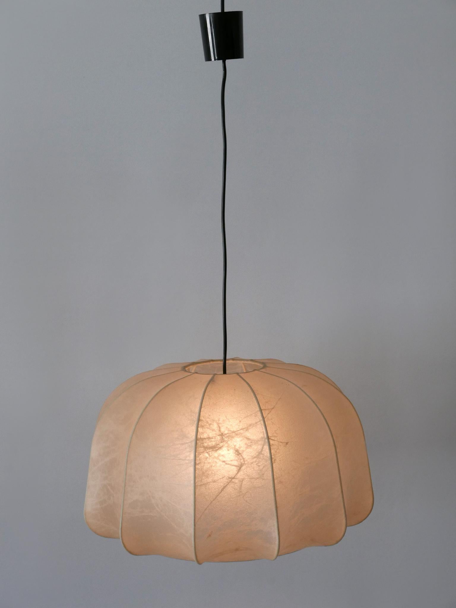 Lampe pendante ou suspension Cocoon Goldkant Modernity Allemagne 1960s Bon état - En vente à Munich, DE