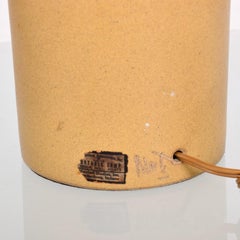 Mid Century Modern Gordon Martz Ceramic Table Lamp