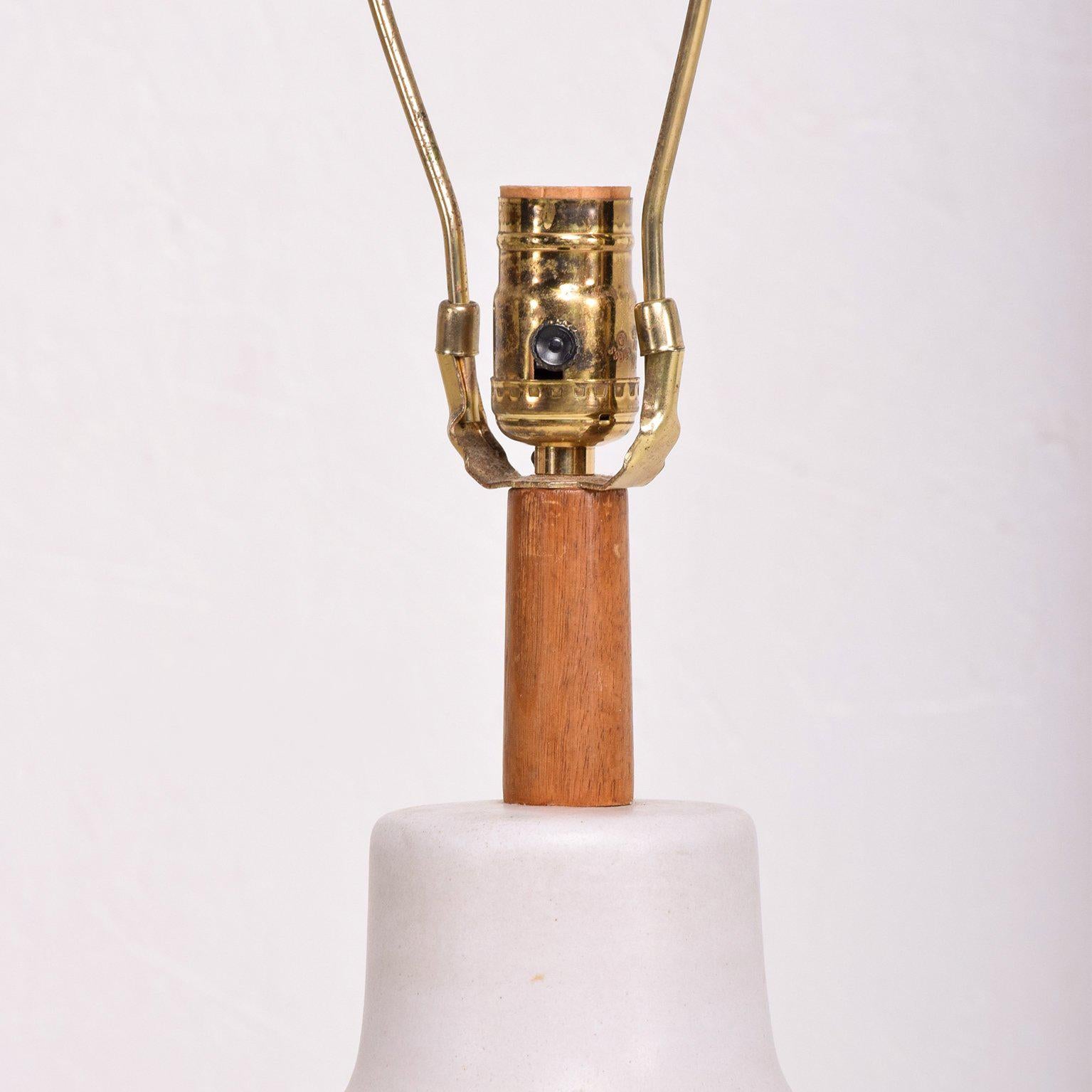 Mid-20th Century Mid Century Modern Gordon Martz Ceramic Table Lamp