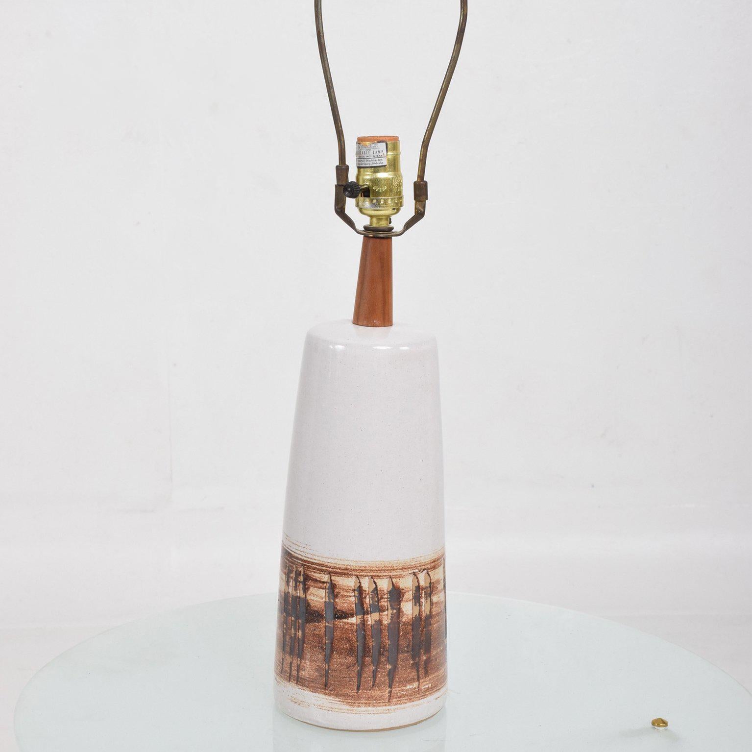 Mid-Century Modern Gordon Martz Ceramic Table Lamp 1