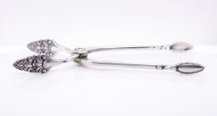 Zuccheriera Gorham in argento Sterling Old Sovereign in stile Mid-Century Modern, con pinze per zucchero o nip.