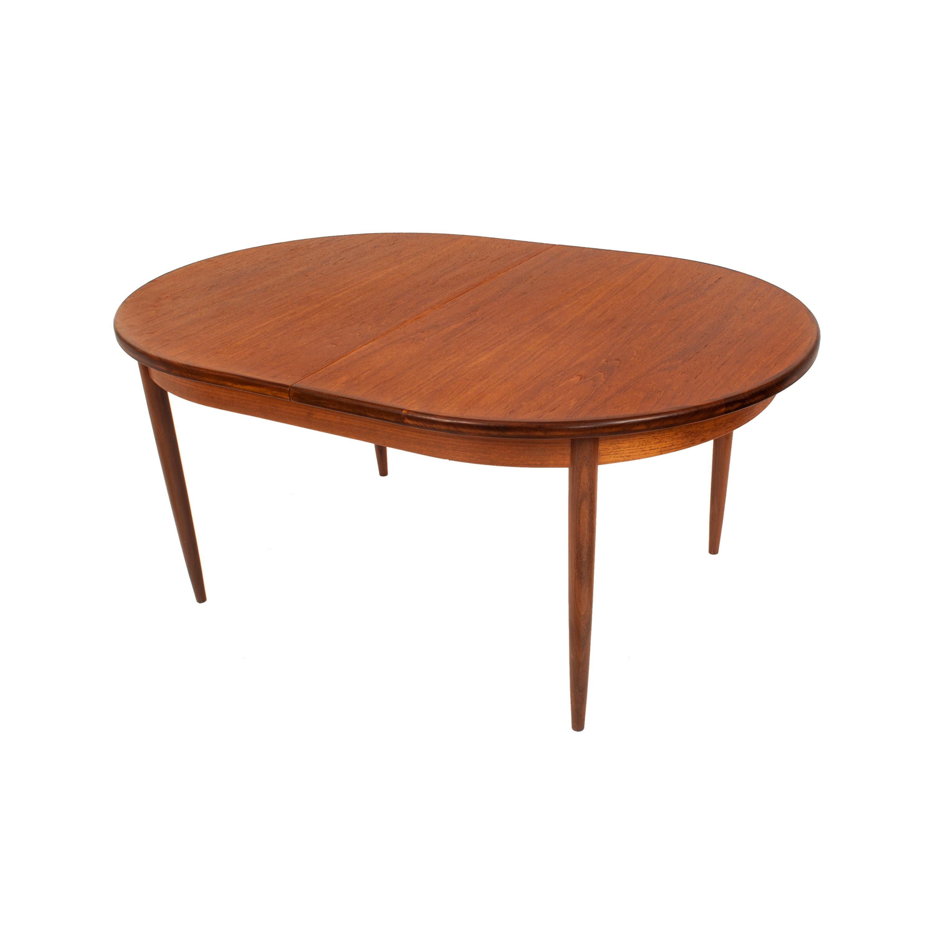 MidCentury Modern Gplan Fresco Extendable Butterfly Leaf Teak Dining