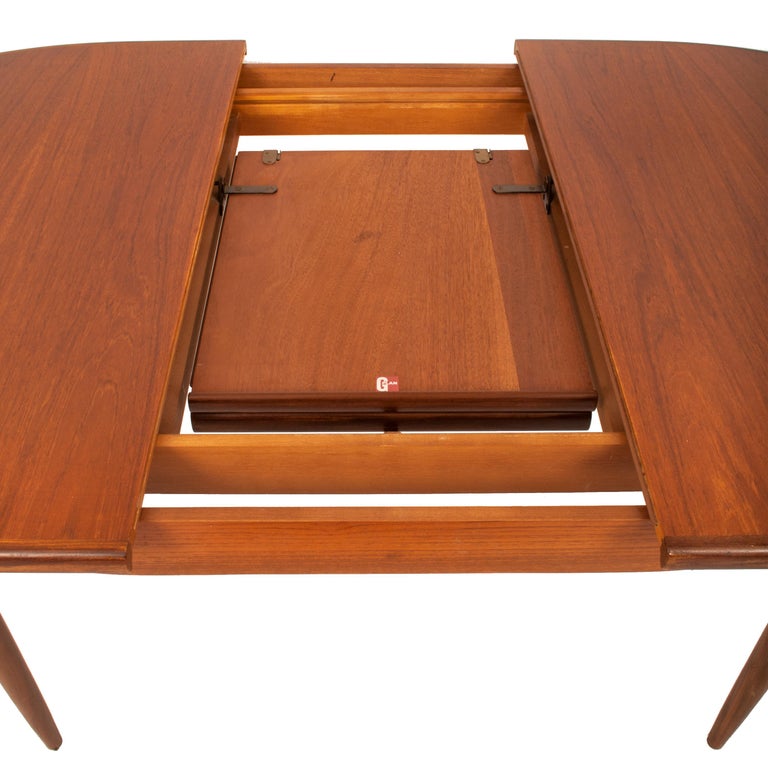 MidCentury Modern Gplan Fresco Extendable Butterfly Leaf Teak Dining Table 1966 For Sale at 1stDibs
