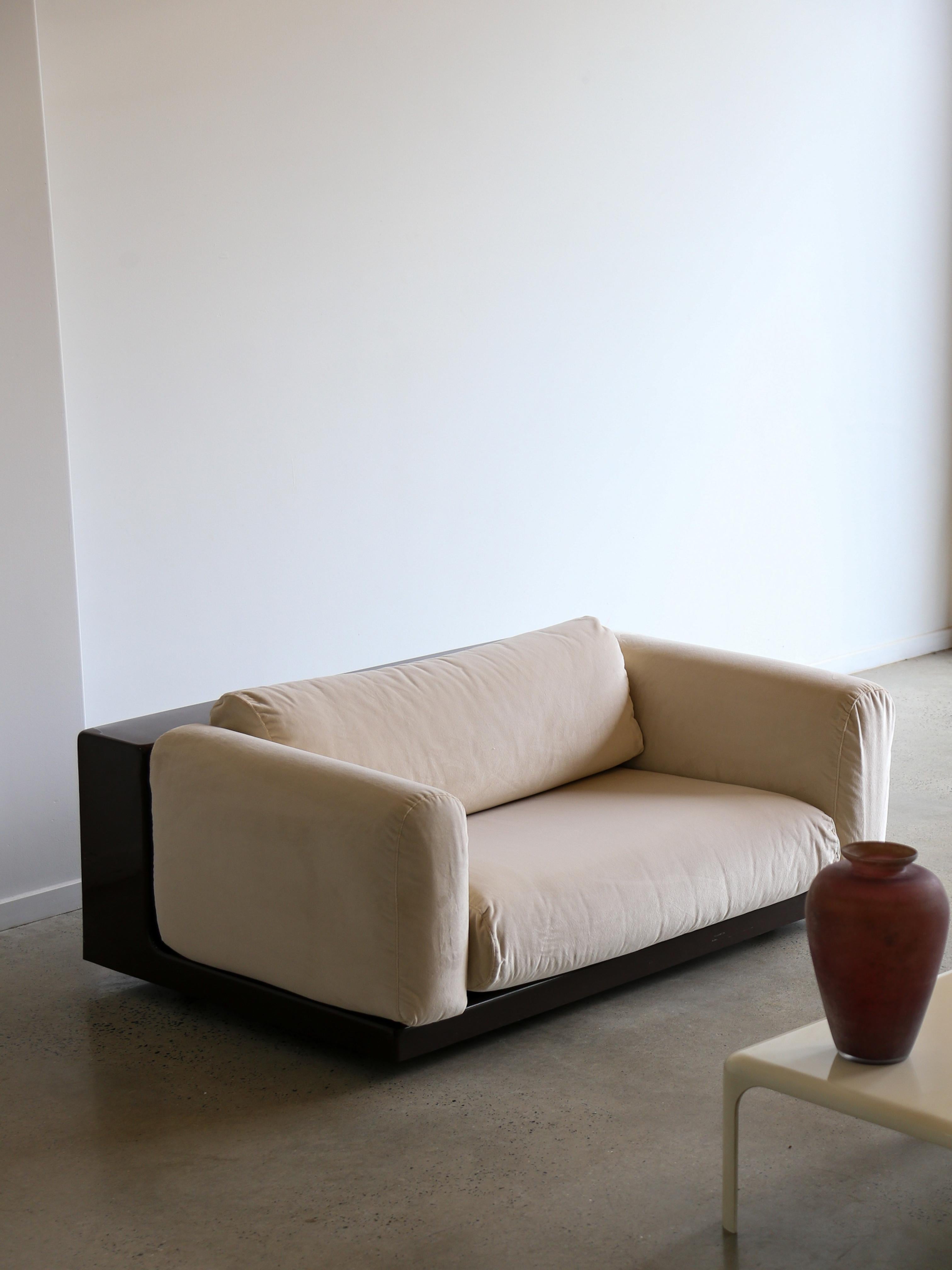 Mid Century Modern Gradual Sofa mit braunem Sockel von Cini Boeri für Knoll im Angebot 4