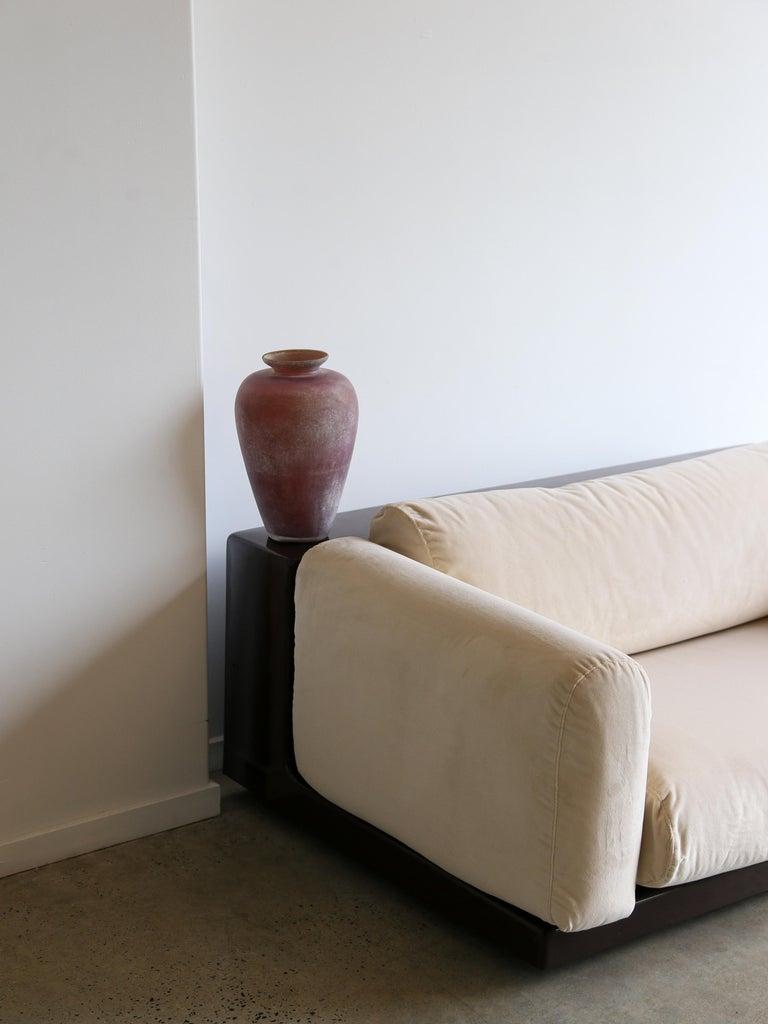 Canapé Gradual, moderne du milieu du siècle, avec base Brown, par Cini Boeri pour Knoll en vente 6