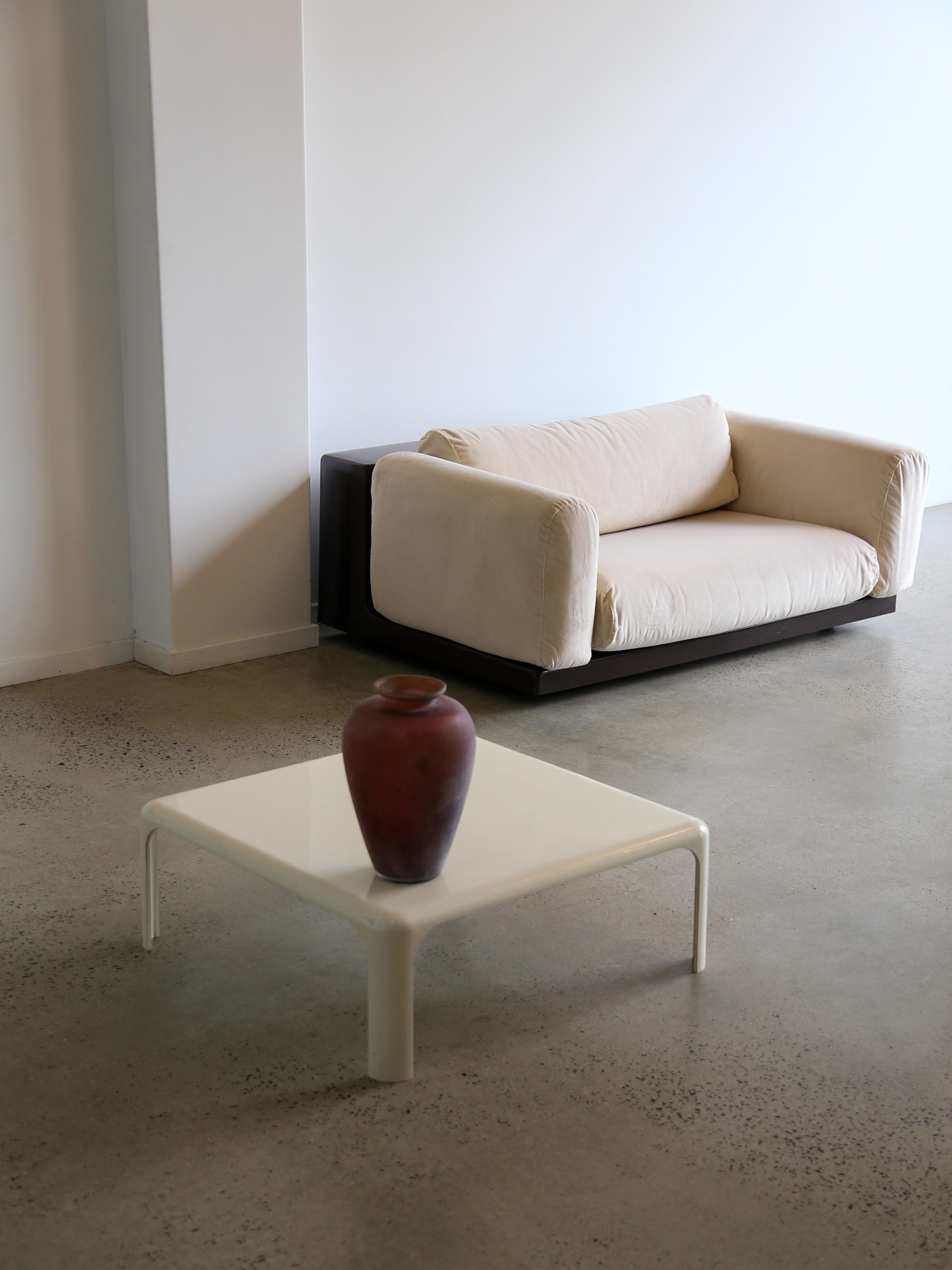 Mid Century Modern Gradual Sofa mit braunem Sockel von Cini Boeri für Knoll im Angebot 7