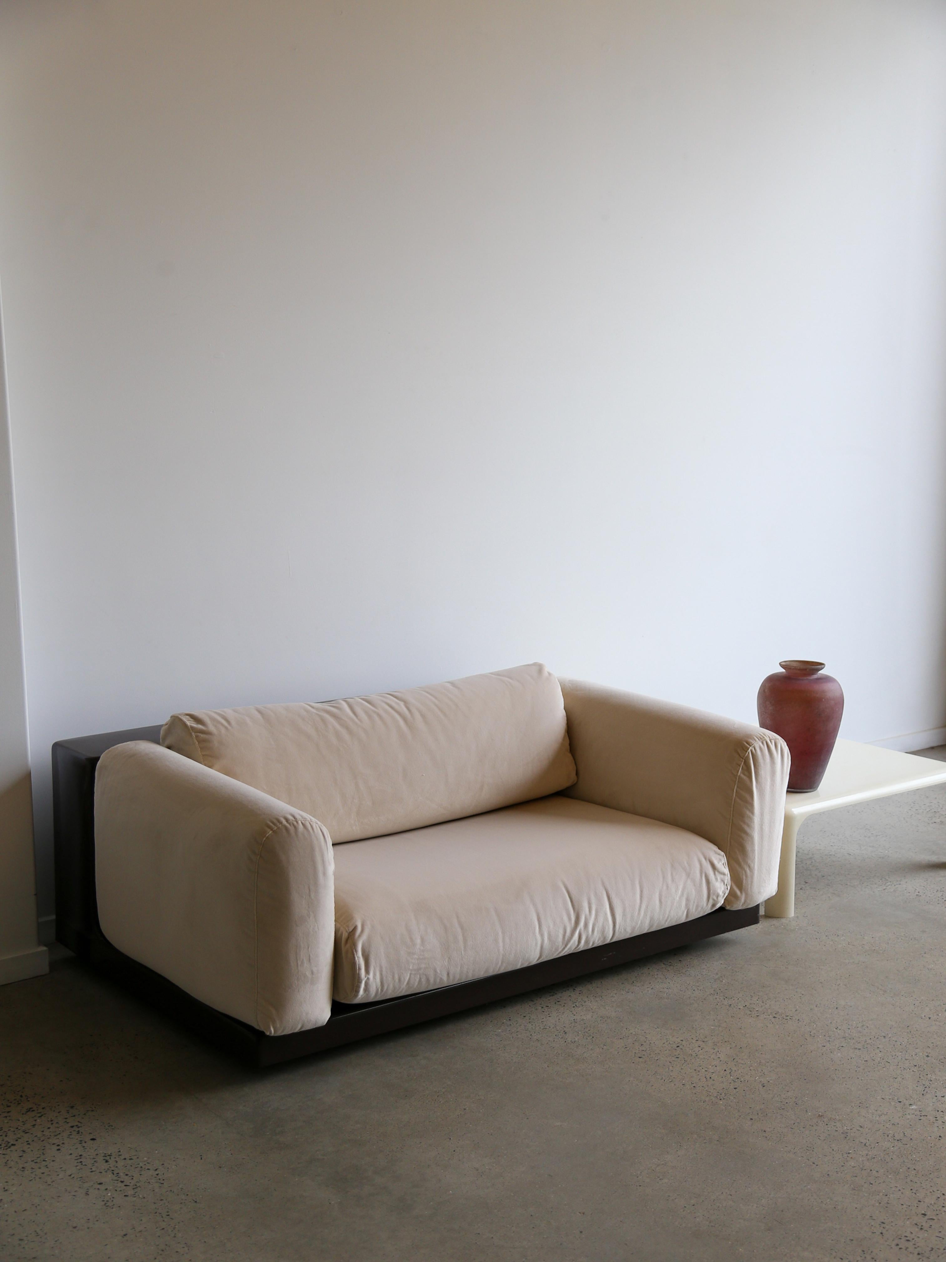 Mid Century Modern Gradual Sofa mit braunem Sockel von Cini Boeri für Knoll im Angebot 10