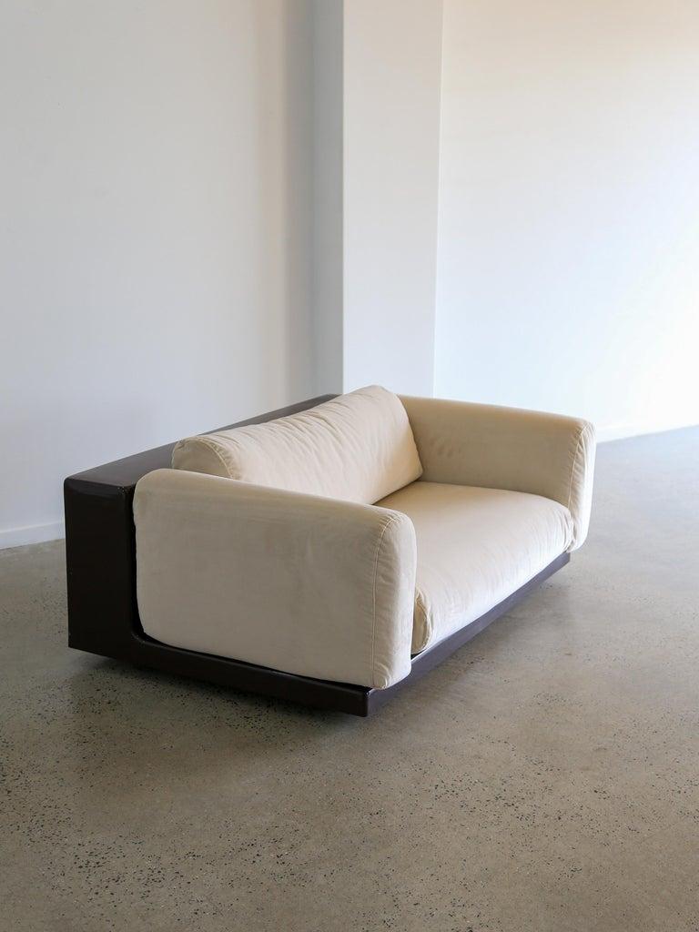 Canapé Gradual, moderne du milieu du siècle, avec base Brown, par Cini Boeri pour Knoll en vente 1