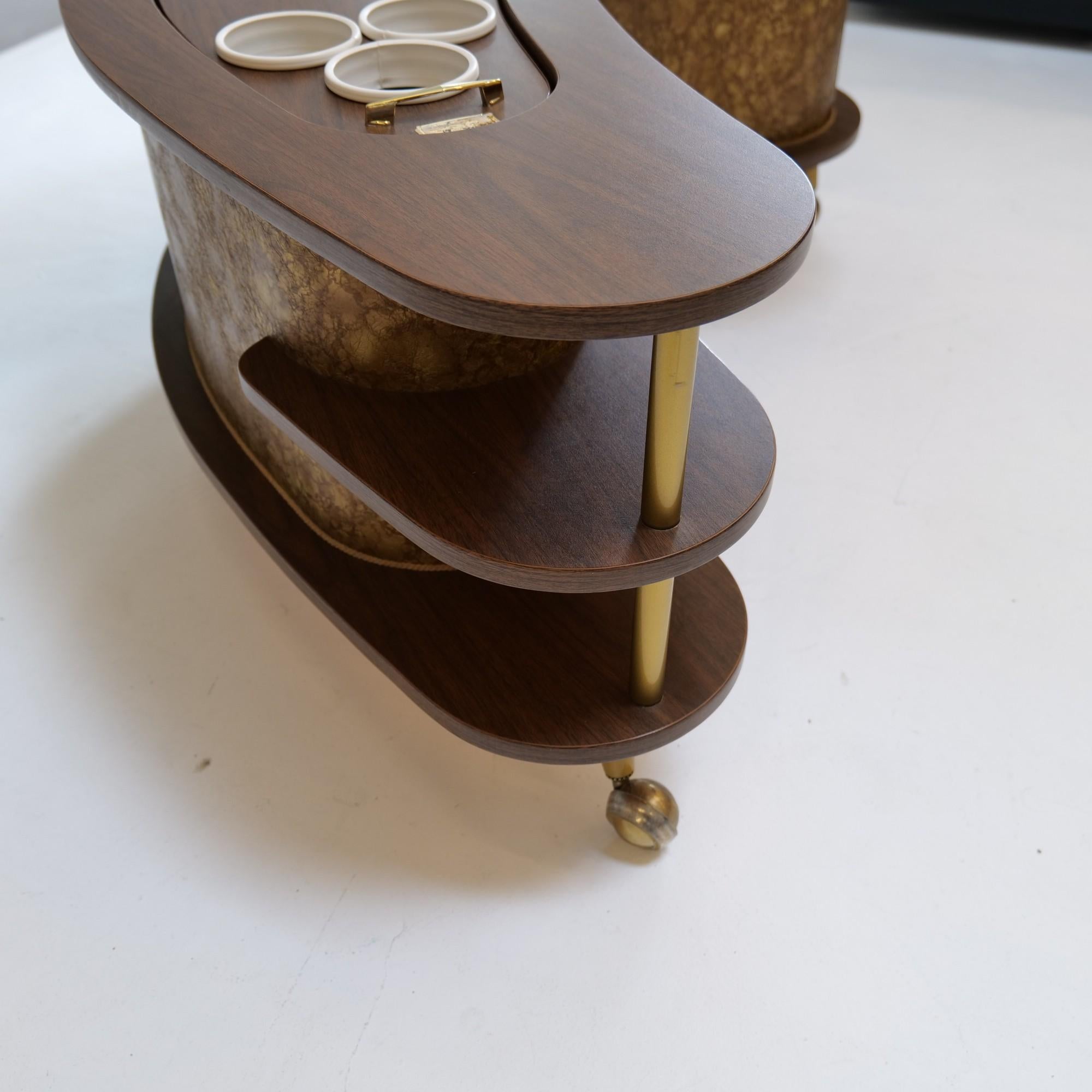 Mid-20th Century Mid Century modern - Grand Server boomerang bar from the 1960s, USA