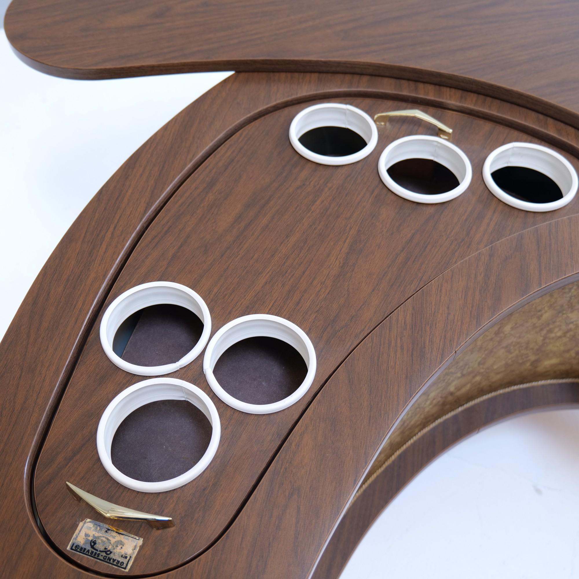 Mid Century modern - Grand Server boomerang bar from the 1960s, USA 1