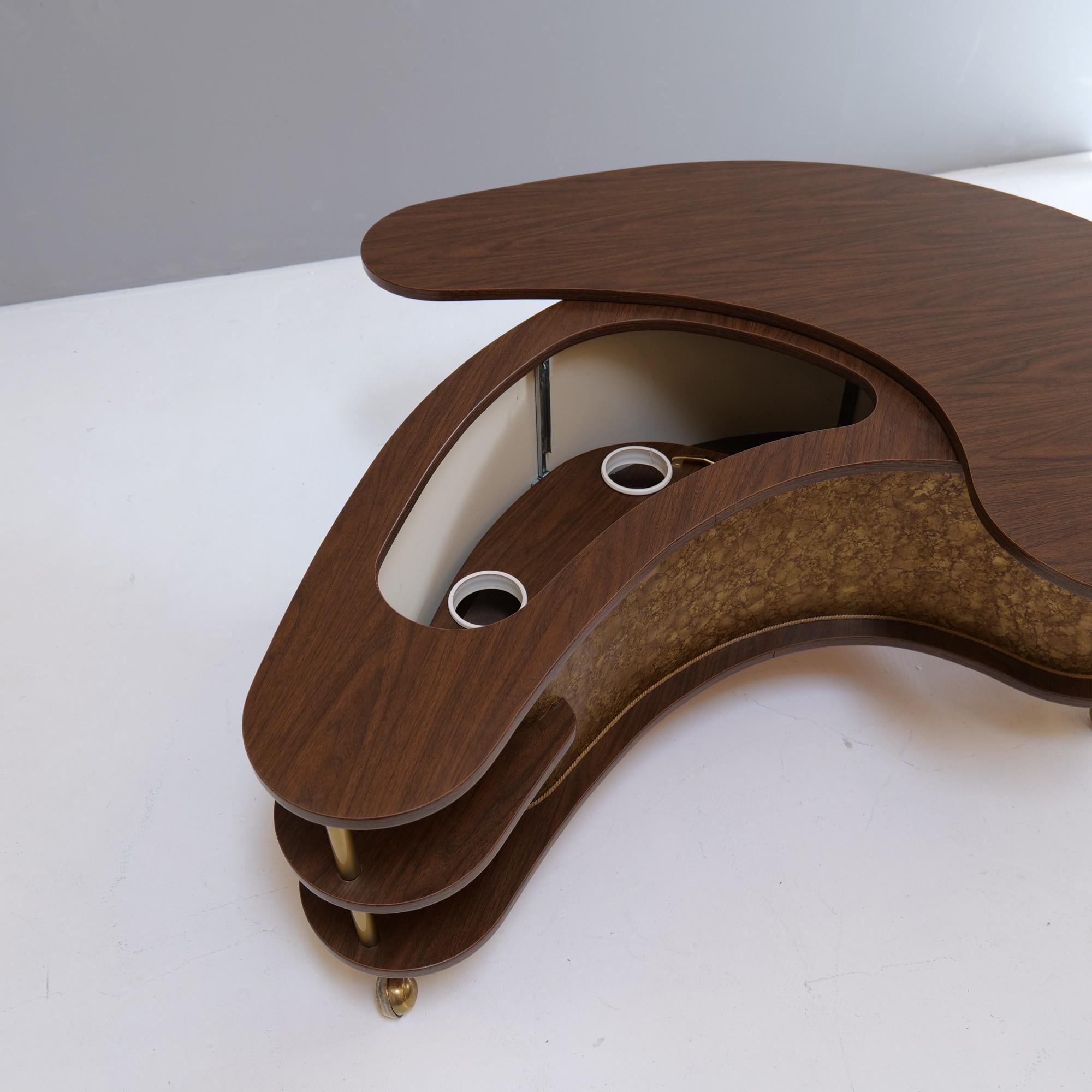 Mid Century modern - Grand Server boomerang bar from the 1960s, USA 2