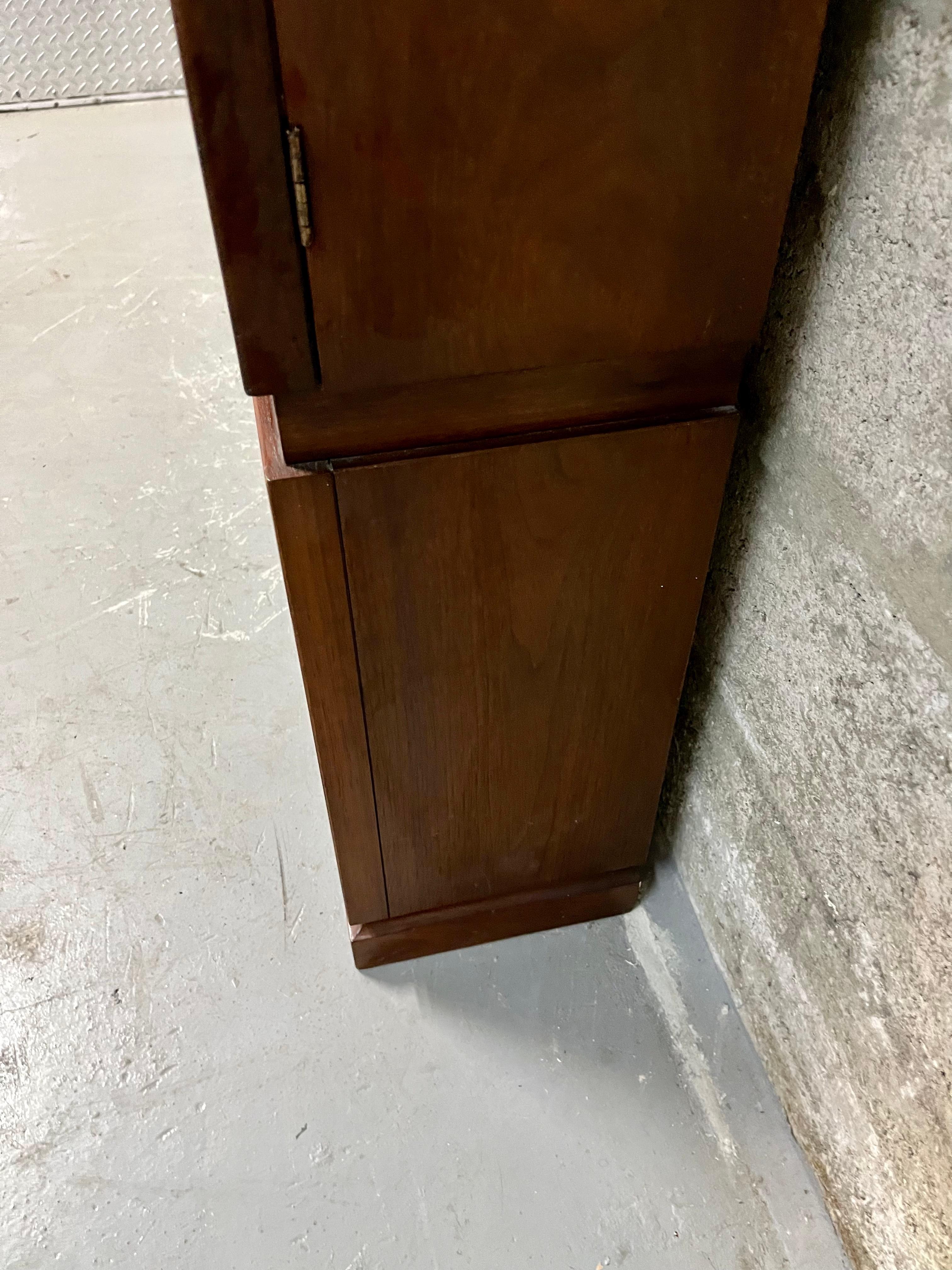 Mid Century Modern Grandfather Clock by Sligh Furniture. Circa 1960s  For Sale 3