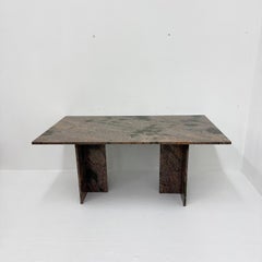 Mid-century modern granite dining table , 1970s