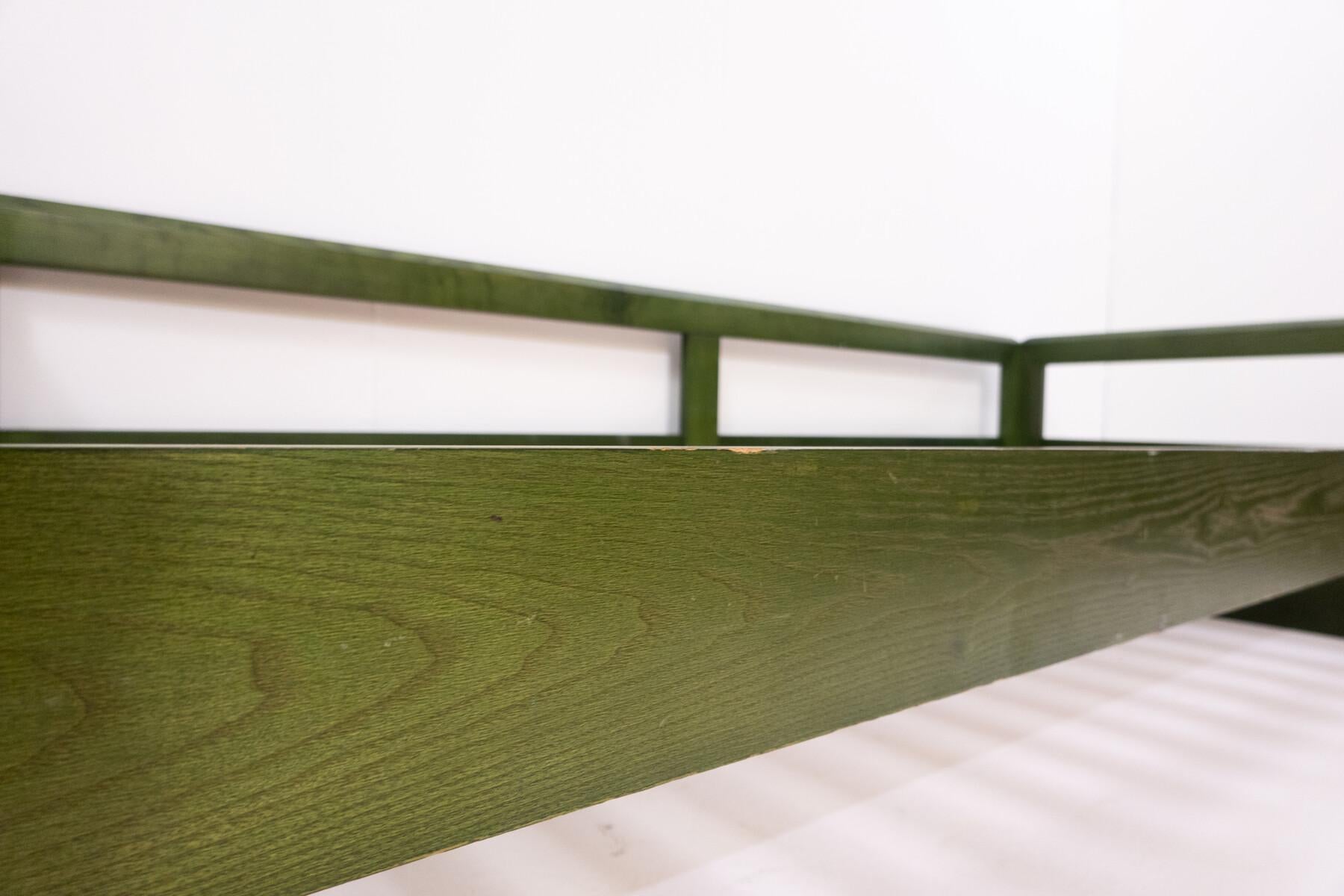 Mid-Century Modern Green Daybed by Derk Jan de Vries, Italy, 1960s In Good Condition In Brussels, BE