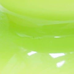 Vase en verre vert de style Mid-Century Modern, par Anne Nilsson, CIRCA 1975
