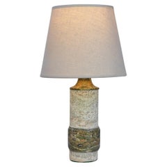 Lampe en marbre vert/gris de Yxhult Kolmården, Suède.