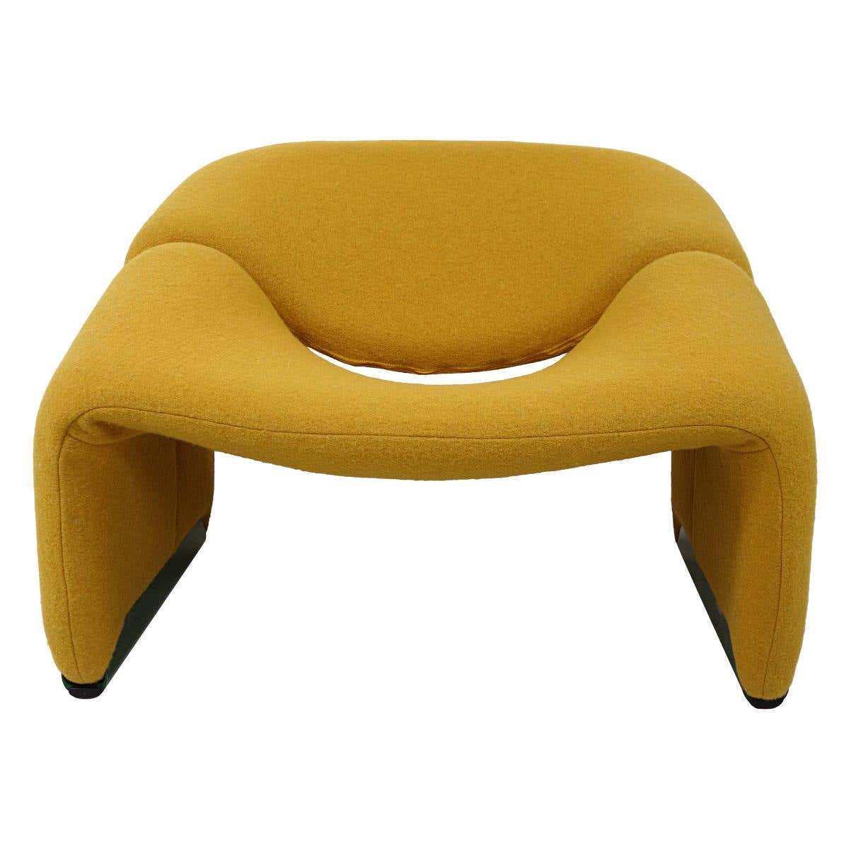 Mid-Century Modern Groovy Chair F598 by Pierre Paulin for Artifort at ...