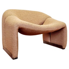 Mid-Century Modern Groovy F598 Chair by Pierre Paulin, 70s