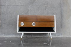 Console stereo Grundig Majestic in stile metà secolo moderno