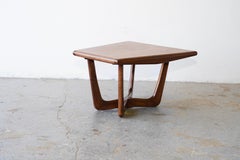Mid-Century Modern Guitar Pick Side Table by Koehler Pearsall style