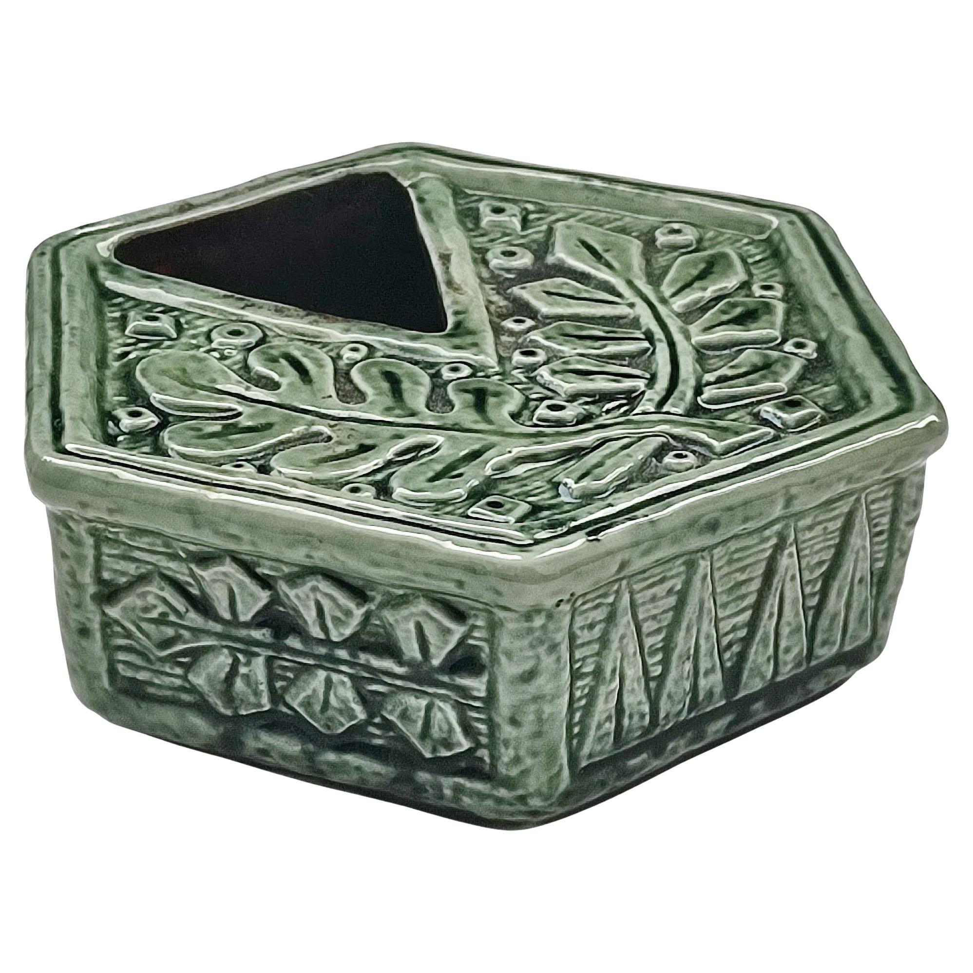 Ciotola/posacenere in ceramica Gunnar Nylund per Rörstrand, Svezia, metà del secolo scorso