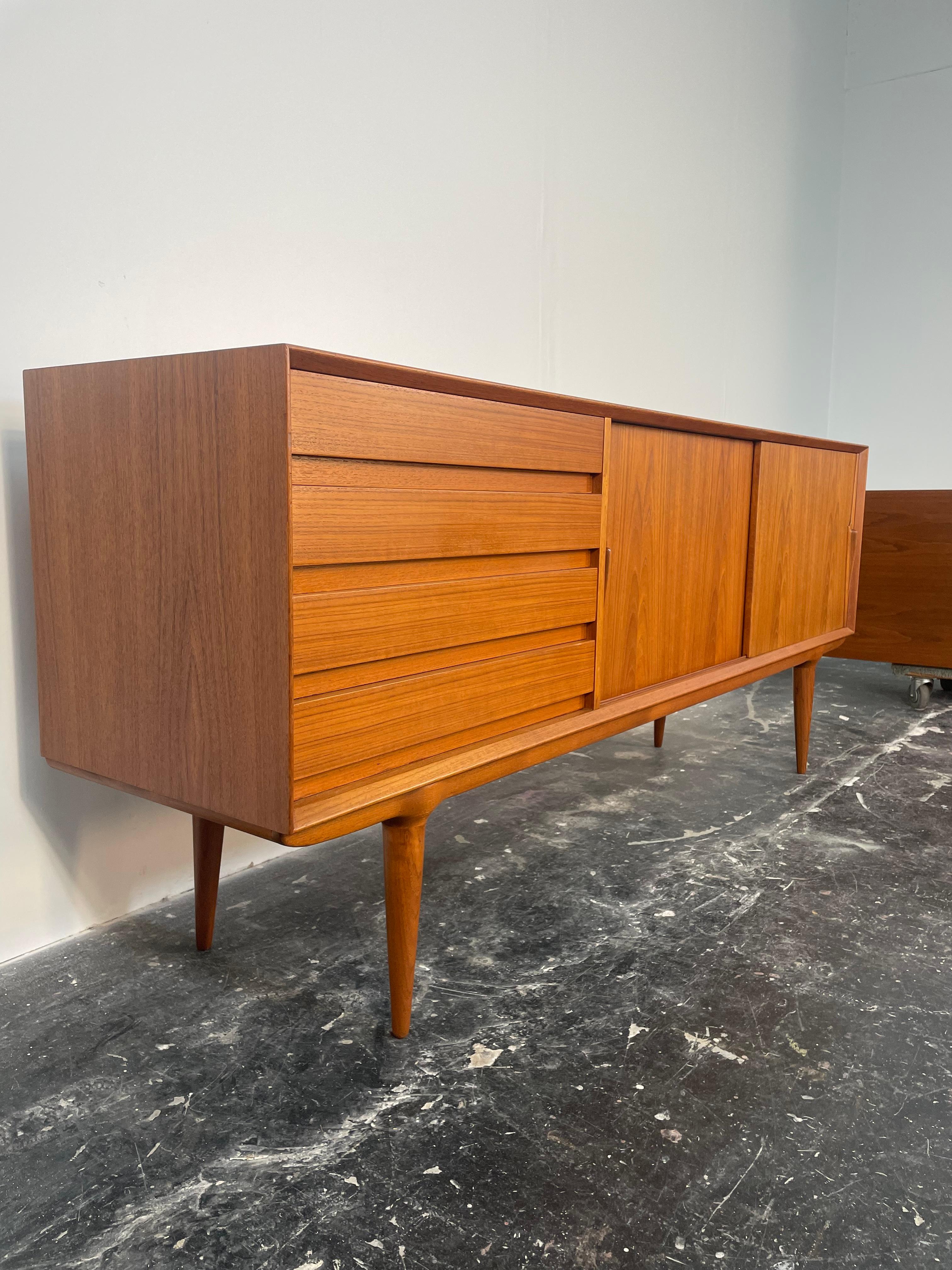 Mid Century Modern Gunni Omann Model 18 Credenza in Teak 2
