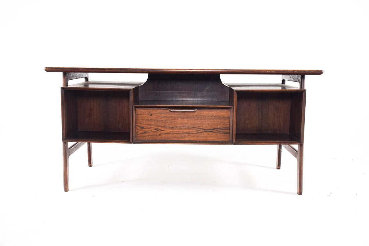 Mid-Century Modern Gunni Omann Rosewood Desk for Omann Yun 4