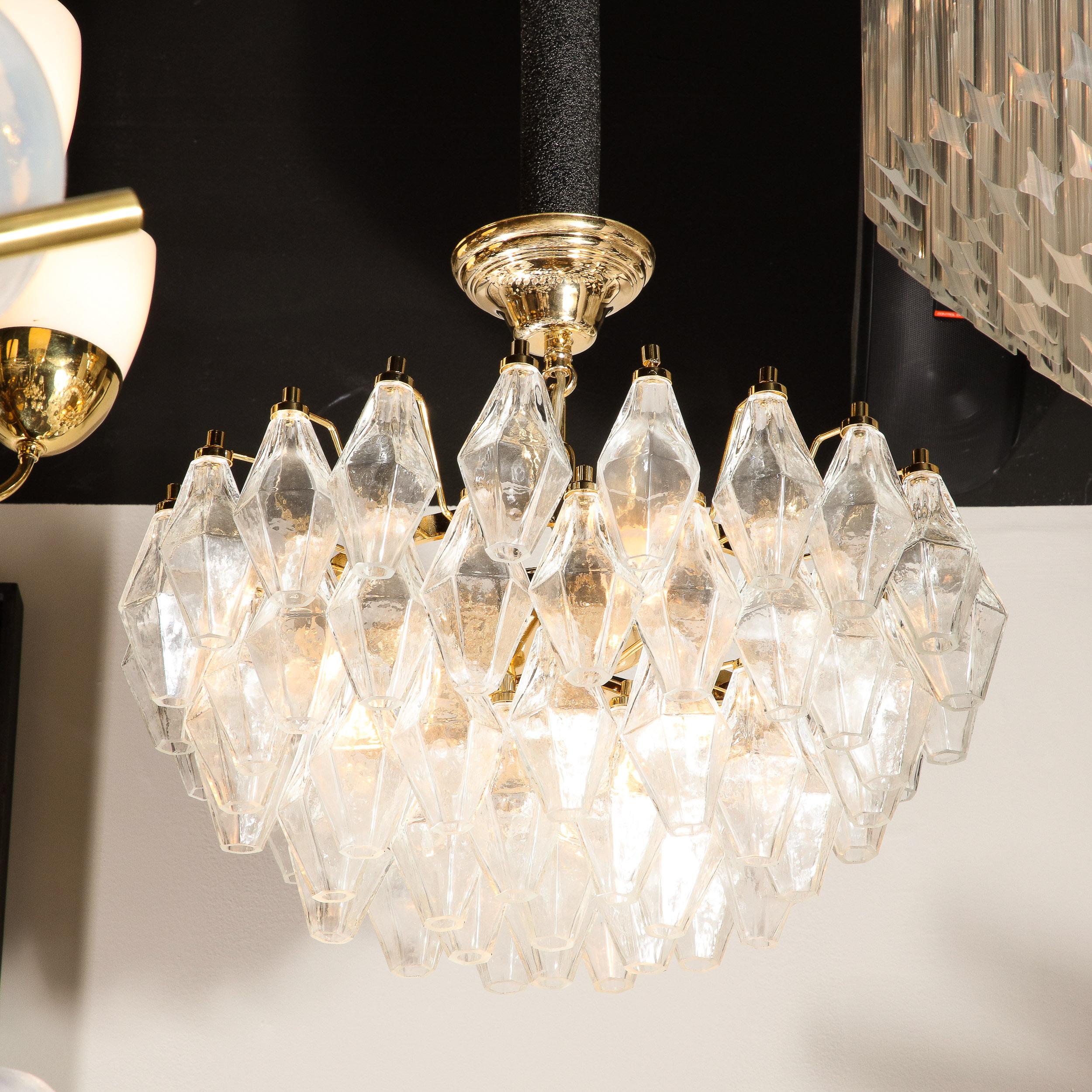murano glass chandelier modern