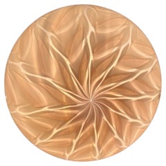 Mid-Century Modern Hand blown Sphere Pendant Light in Murano Glass, Italy 1970