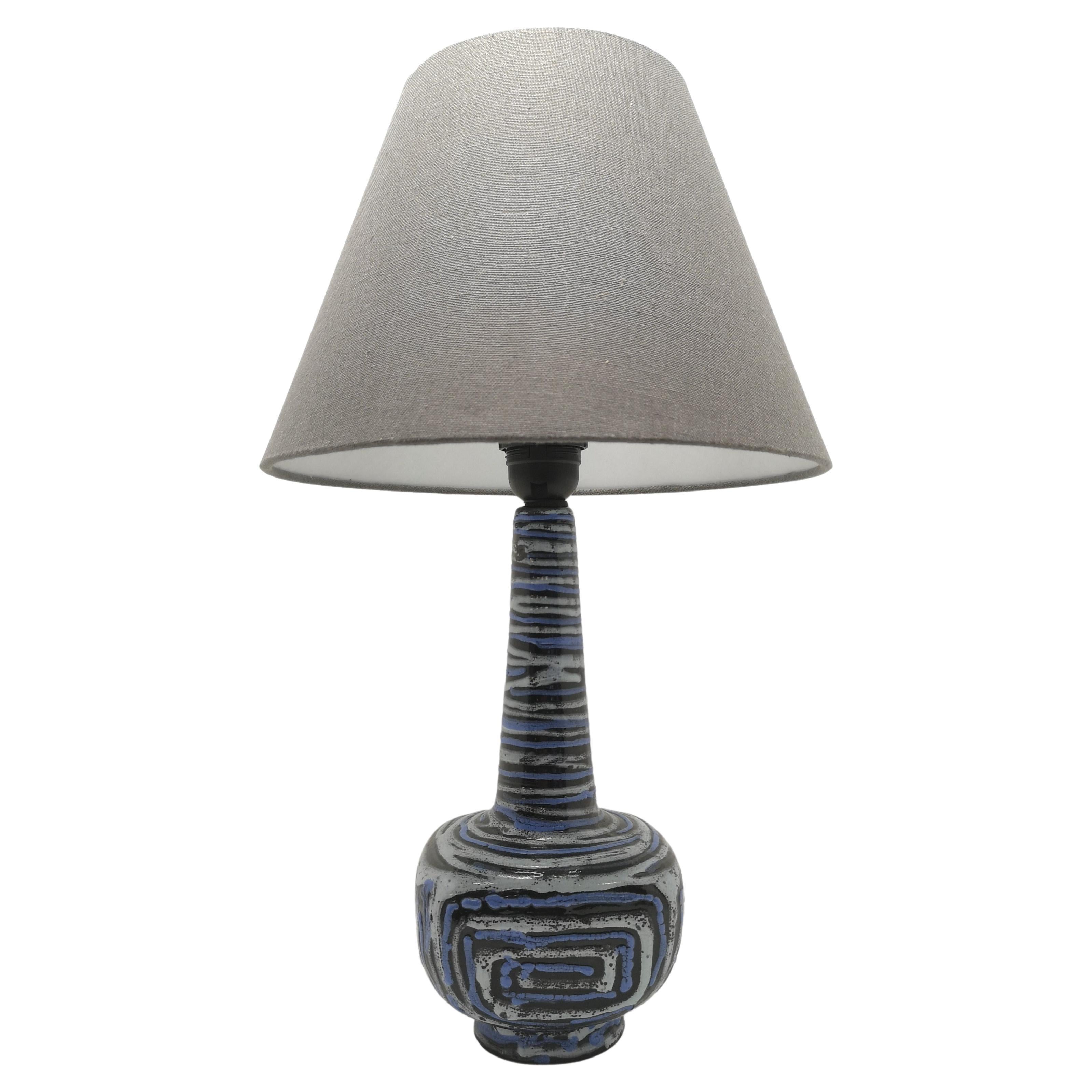 تشكيل المثل يحتقر  Mid-Century Modern Ceramic Table Lamp, 1970s For Sale at 1stDibs