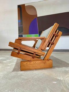 Mid Century Modern Hand Made Prototype Chair, One of a Kind