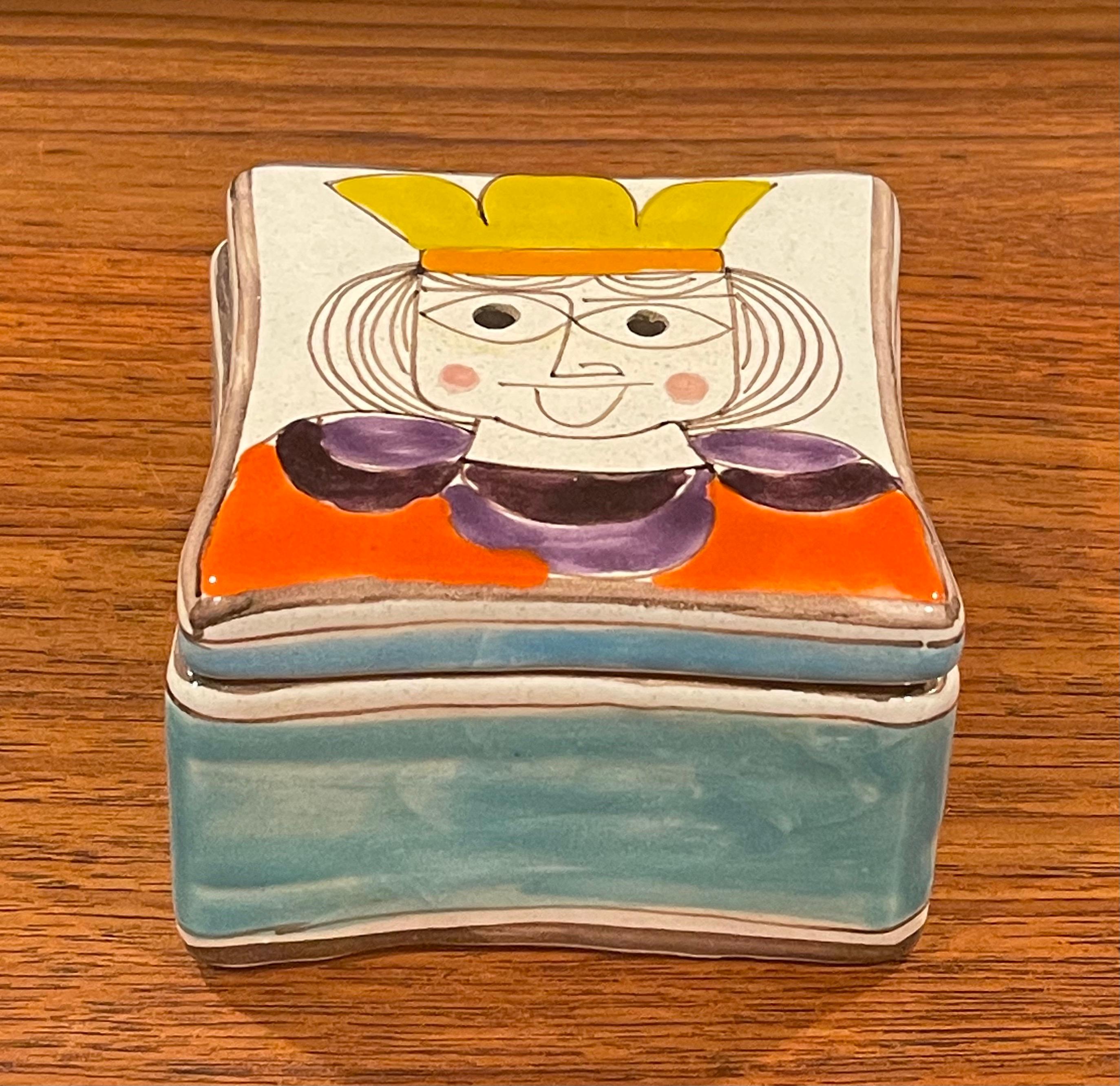 hand painted trinket boxes