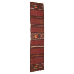 The Modernity Rug & Kilim Afghan tissé à la main Tapis de course à tissage plat