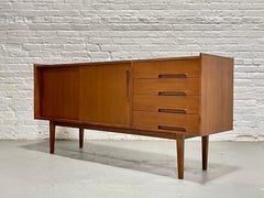 Mid Century Modern Handcrafted Teak Credenza / Sideboard