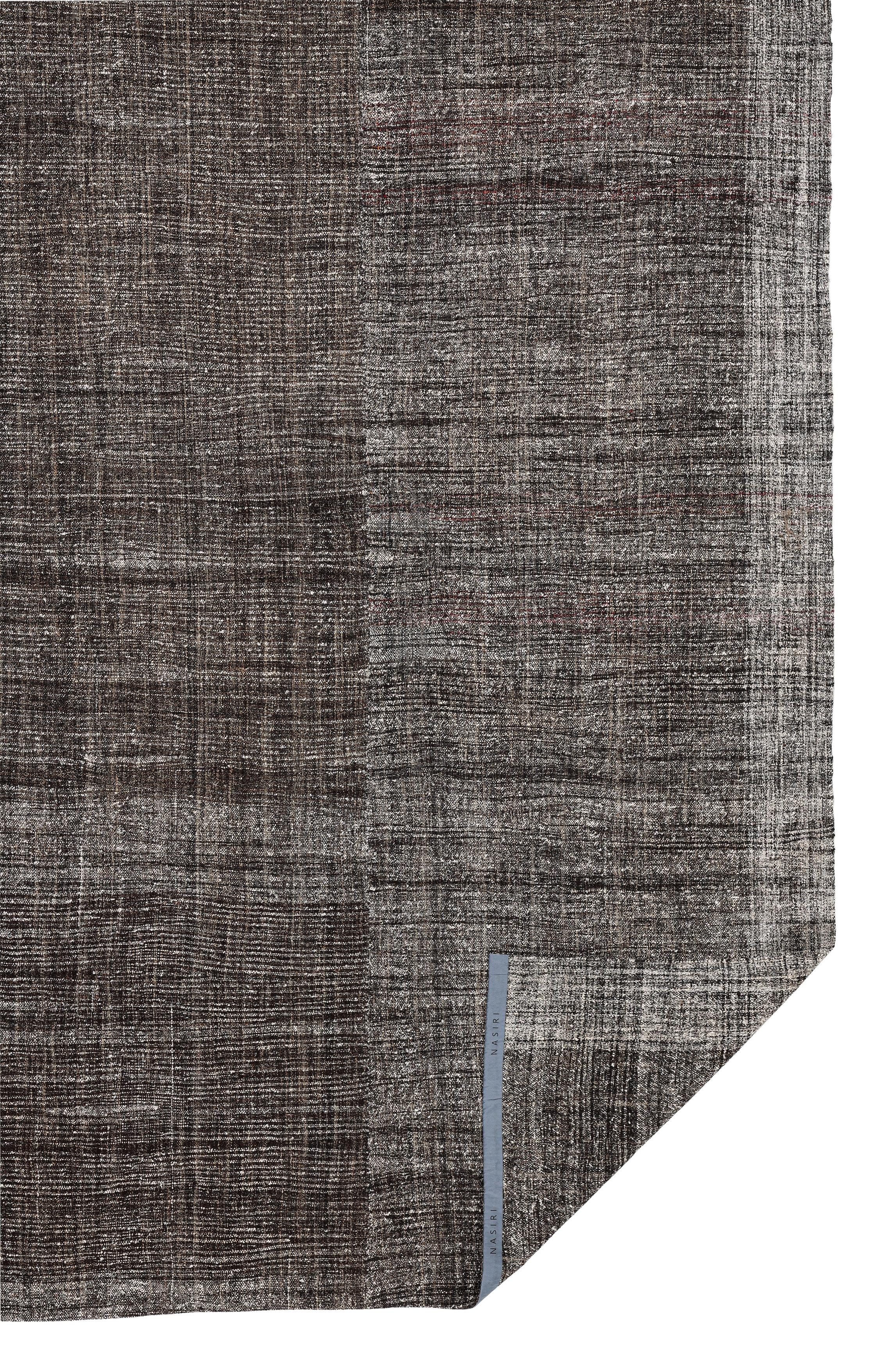 Mid-Century Modern Handwoven Pelas Rug in Natural Wool and Linen Tones im Angebot 2