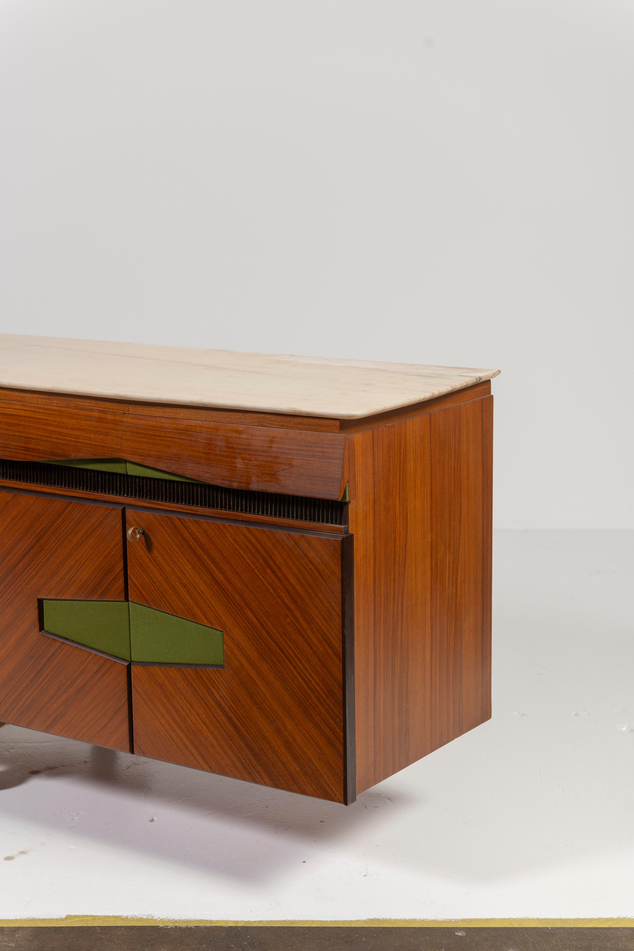 Mid-Century Modern Hanging Sideboard from La Permanente Mobili Cantù of Italy 8