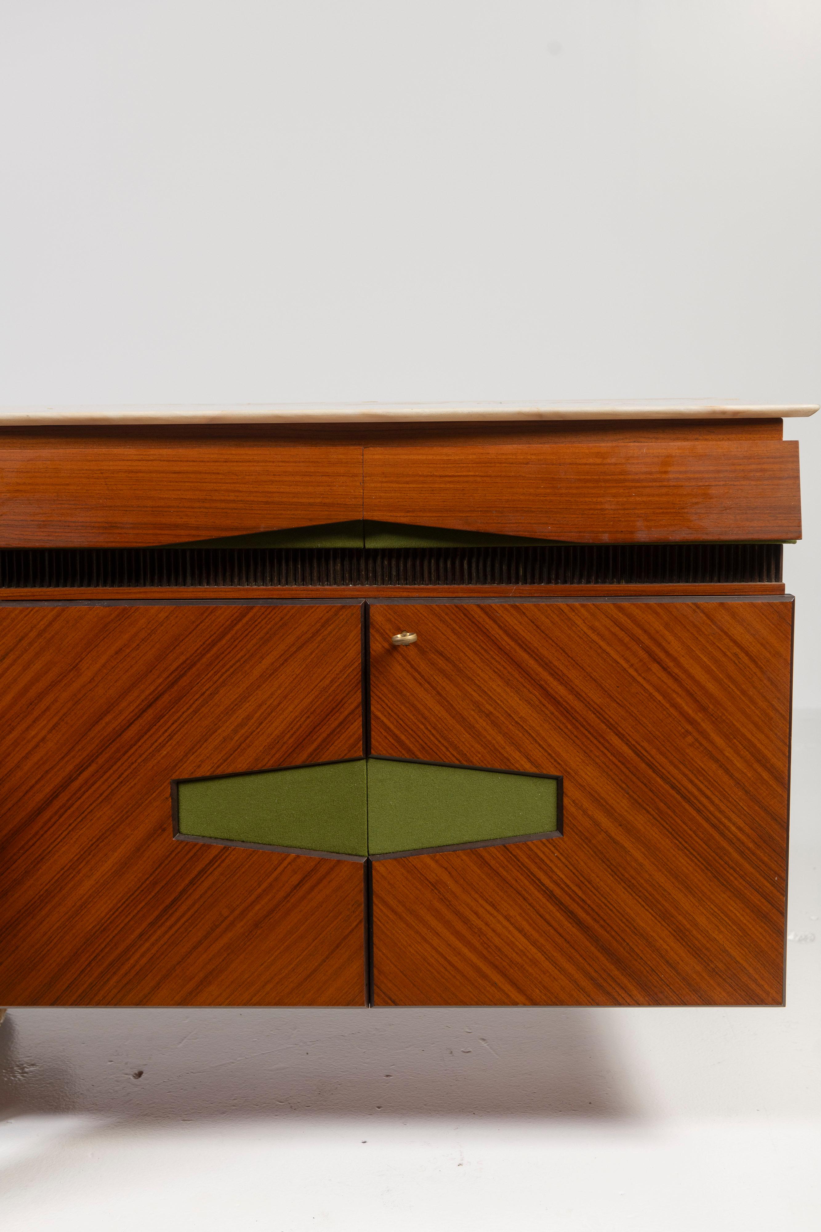 Mid-Century Modern Hanging Sideboard from La Permanente Mobili Cantù of Italy 2