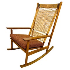 Mid-Century Modern Hans Olsen Teak Rocking Chair
