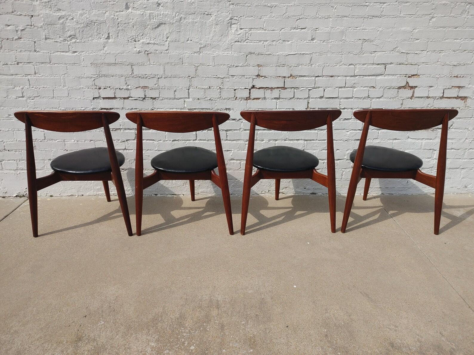 Mid-Century Modern Mid Century Modern Hans Wegner Inspired Dining Chairs