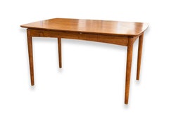 Mid Century Modern Hans Wegner Teak Wood Extendable Dining Table